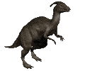 Téléchargez des Images gif animées - Animaux : les Dinosaures - Parasaurolophus