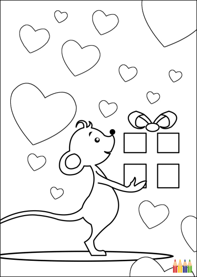 Cartes Postales En Ligne Coloriage Animaux